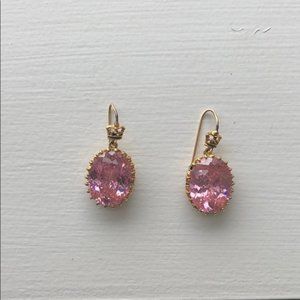 Juicy Couture Oval Drop Earrings